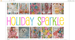 Desktop Screenshot of holidaysparkle.blogspot.com