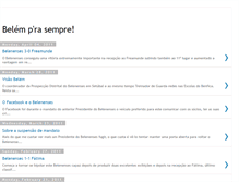Tablet Screenshot of belemprasempre.blogspot.com