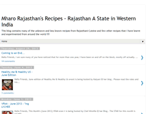Tablet Screenshot of mharorajasthanrecipes.blogspot.com