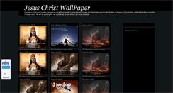 Desktop Screenshot of ajesuschristwallpaper.blogspot.com