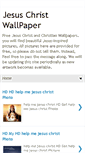 Mobile Screenshot of ajesuschristwallpaper.blogspot.com
