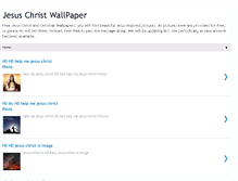 Tablet Screenshot of ajesuschristwallpaper.blogspot.com