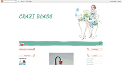 Desktop Screenshot of crazibeads.blogspot.com