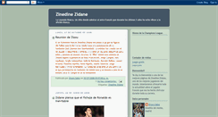Desktop Screenshot of futbolzidane.blogspot.com