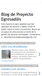 Mobile Screenshot of derechocentralegresados.blogspot.com