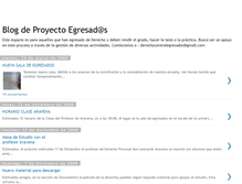 Tablet Screenshot of derechocentralegresados.blogspot.com