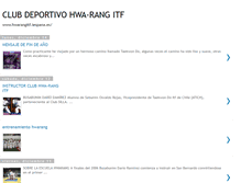 Tablet Screenshot of hwarang-itf.blogspot.com