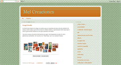 Desktop Screenshot of mel-creaciones.blogspot.com