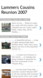 Mobile Screenshot of lammerscousins.blogspot.com