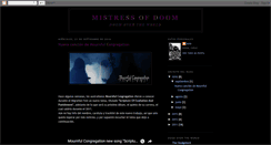 Desktop Screenshot of mistress-of-doom.blogspot.com