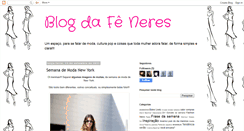 Desktop Screenshot of blogdafeneres.blogspot.com