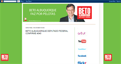 Desktop Screenshot of betoalbuquerquefazporpelotas.blogspot.com