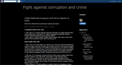 Desktop Screenshot of indiafightcorruption.blogspot.com