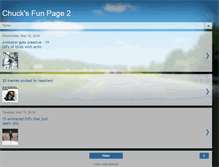 Tablet Screenshot of chucks-fun.blogspot.com