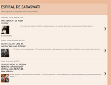 Tablet Screenshot of espiraldesaraswati.blogspot.com