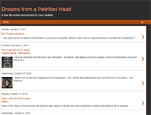 Tablet Screenshot of petrifiedhead.blogspot.com