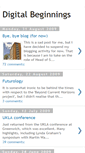 Mobile Screenshot of digitalbeginnings.blogspot.com