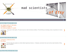 Tablet Screenshot of madscientistsofetsy.blogspot.com