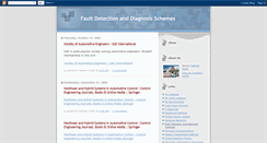 Desktop Screenshot of faultdetection.blogspot.com