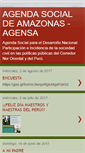 Mobile Screenshot of agendasocialdeamazonas.blogspot.com