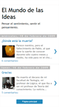 Mobile Screenshot of elmundodelasidea-alejops.blogspot.com