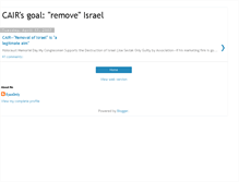 Tablet Screenshot of cairhatesisrael.blogspot.com