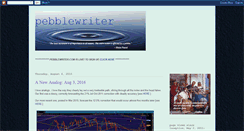 Desktop Screenshot of pebblewriter.blogspot.com