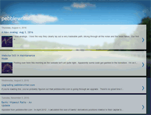 Tablet Screenshot of pebblewriter.blogspot.com
