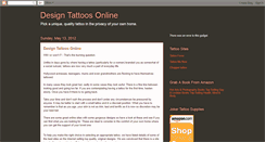 Desktop Screenshot of design-tattoos-online.blogspot.com