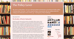 Desktop Screenshot of policylever.blogspot.com