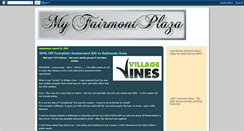 Desktop Screenshot of fairmont-plaza-condo-bethesda.blogspot.com