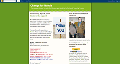 Desktop Screenshot of changefornunda.blogspot.com