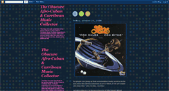 Desktop Screenshot of afrocubanandcarribeancollector.blogspot.com