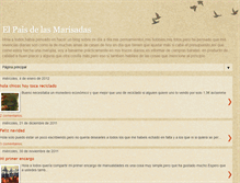 Tablet Screenshot of elpaisdelasmarisadas.blogspot.com