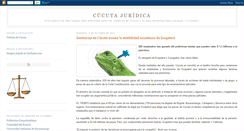 Desktop Screenshot of cucuta-juridica.blogspot.com