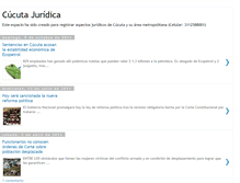 Tablet Screenshot of cucuta-juridica.blogspot.com