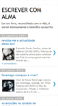 Mobile Screenshot of escrever-com-alma.blogspot.com