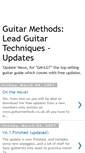 Mobile Screenshot of guitar-methods.blogspot.com