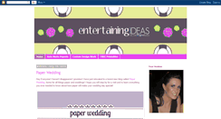 Desktop Screenshot of katesentertainingideas.blogspot.com
