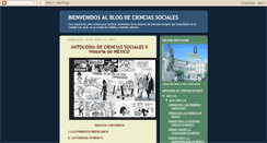 Desktop Screenshot of cienciassocialescsj.blogspot.com