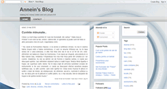 Desktop Screenshot of annein.blogspot.com