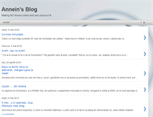 Tablet Screenshot of annein.blogspot.com