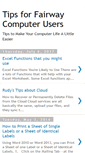 Mobile Screenshot of fairwaycomputertips.blogspot.com