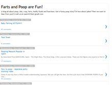 Tablet Screenshot of fartsnpoop.blogspot.com