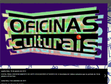 Tablet Screenshot of oficinasculturaisguarulhos.blogspot.com