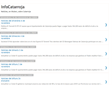 Tablet Screenshot of infocatarroja.blogspot.com