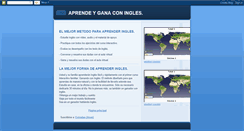 Desktop Screenshot of ganandoconingles.blogspot.com