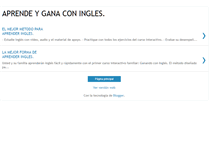 Tablet Screenshot of ganandoconingles.blogspot.com