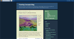 Desktop Screenshot of framingconceptsgalleryblog.blogspot.com