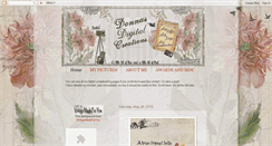 Desktop Screenshot of donnasdigitalcreations.blogspot.com
